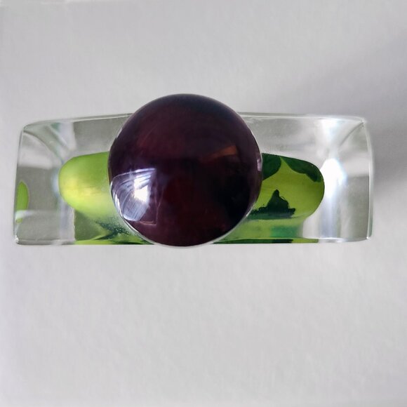 VINTAGE ~ REVERSE PAINTED CHINESE SNUFF BOTTLE - Picture 6 of 12